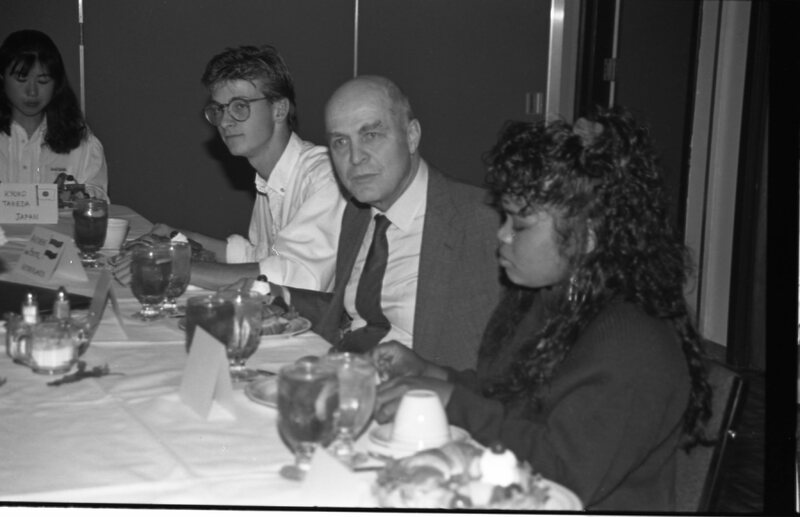 1989 Students &amp; Guest, Luncheon 01