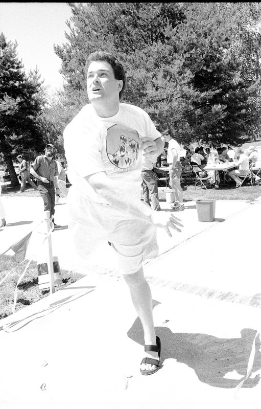 1991 New Sidewalk Dedication, Water Balloons 01