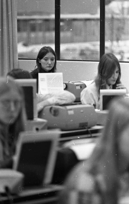 1974 Classroom, Typing 01