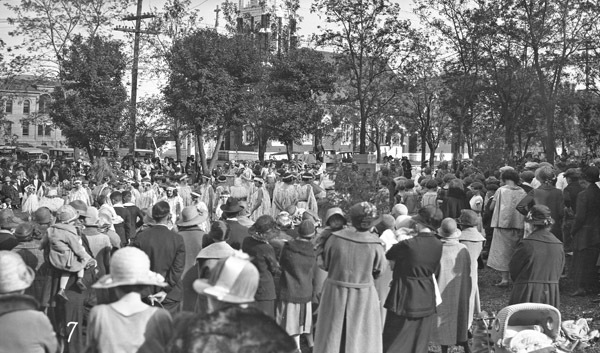 May Day Program Audience