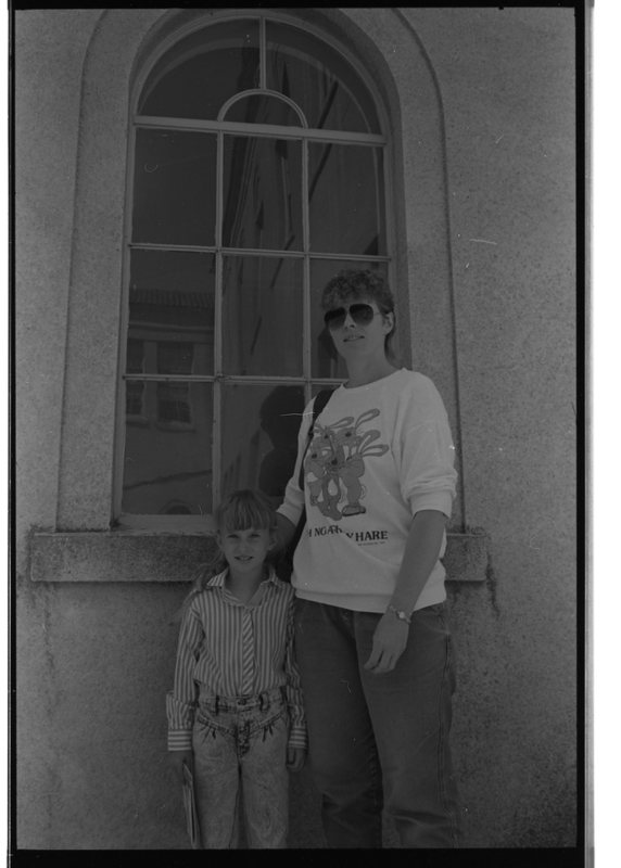 1989 Ackerman Elementary School, Student &amp; Mom 01