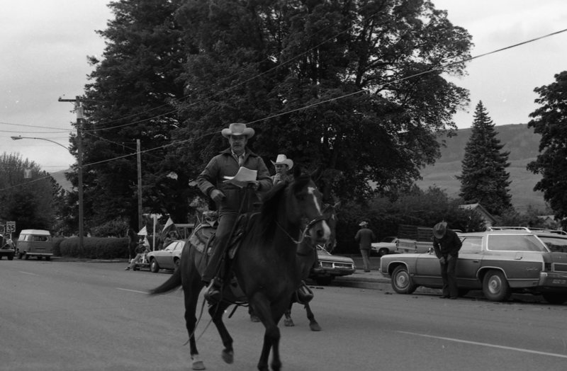 1981 Eastern Oregon Livestock Parade, Horses &amp; Riders 05