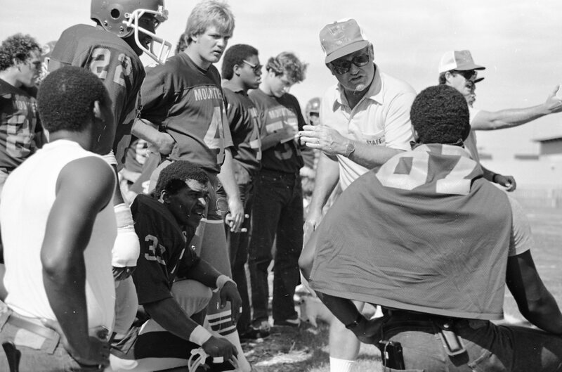 1982 Football Game, September 22nd, Sideline 07