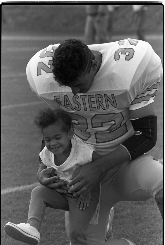 1989 Football Player, Brian Sap and Daughter 04