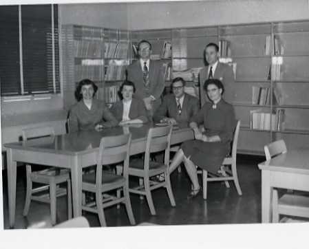 1954-55 Employees, Library