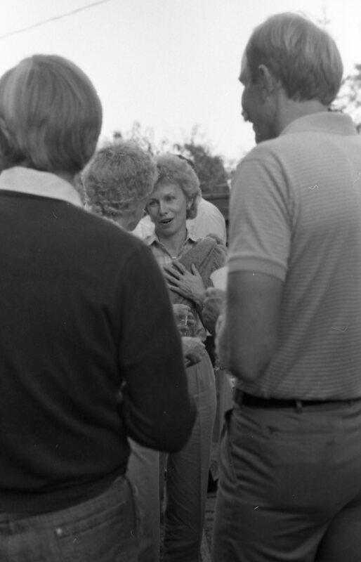 1984 School Begins, Faculty &amp; Staff Reception at President Gilbert's House 02
