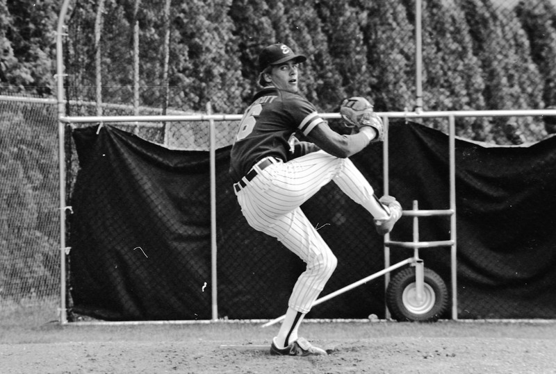 1986 Baseball Player Harold Northcott, Pitcher 02
