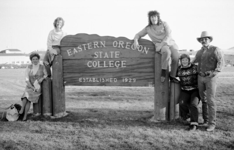 1987 Students, Group Outdoors 04
