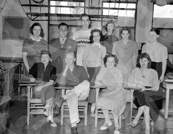 1949-50 Yearbook Staff 1
