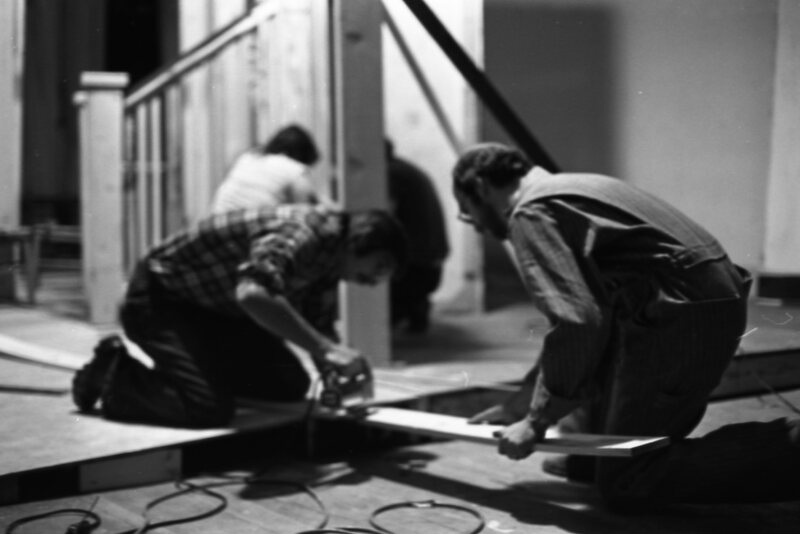 1976 Theater, Set Construction 03