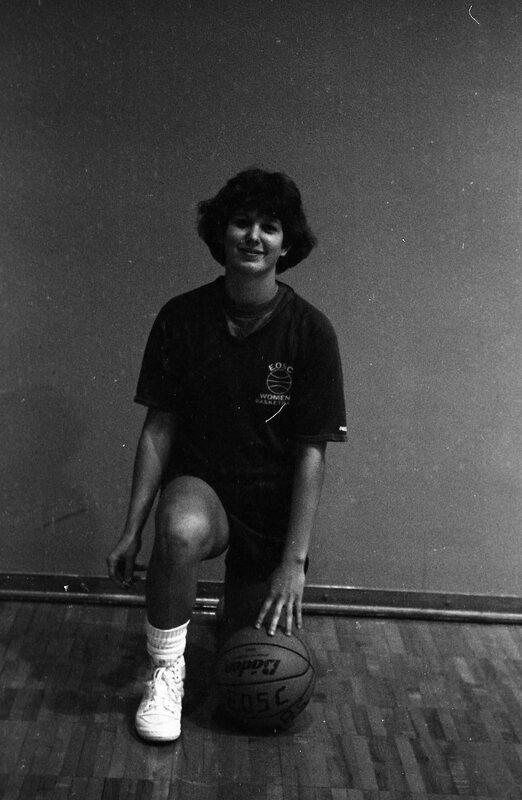 1985 Women's Basketball Players, October Portraits 22