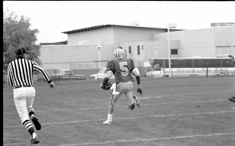 1991 Football Action, Western Oregon University at EOSC 29
