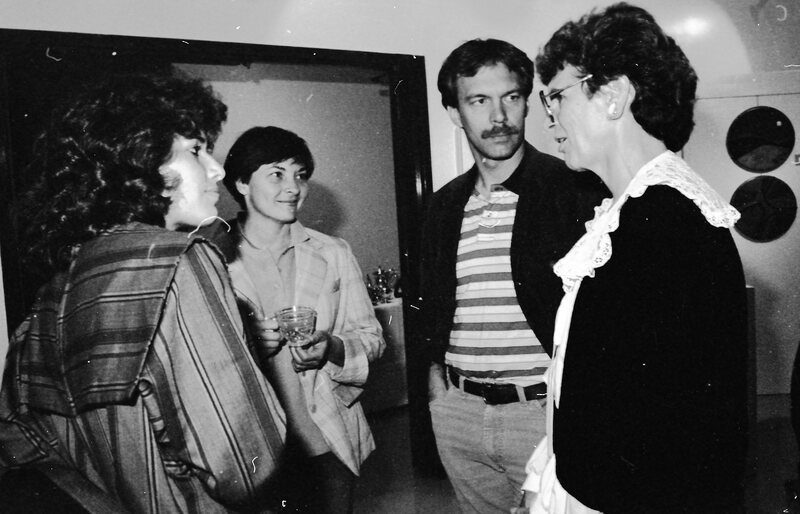 1986 Nightingale Gallery Opening, Art Show 09