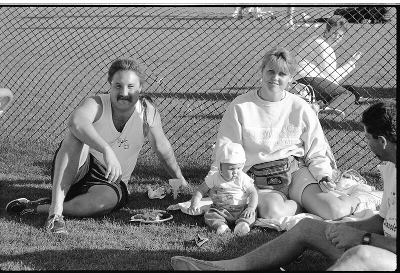 1991 Football, Alumni Game BBQ 03