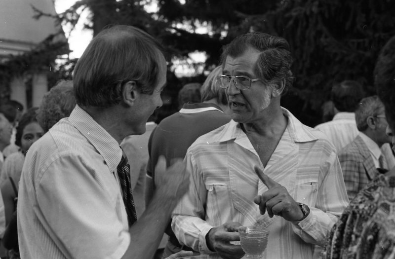 1981 Employees, Reception Outdoors 02