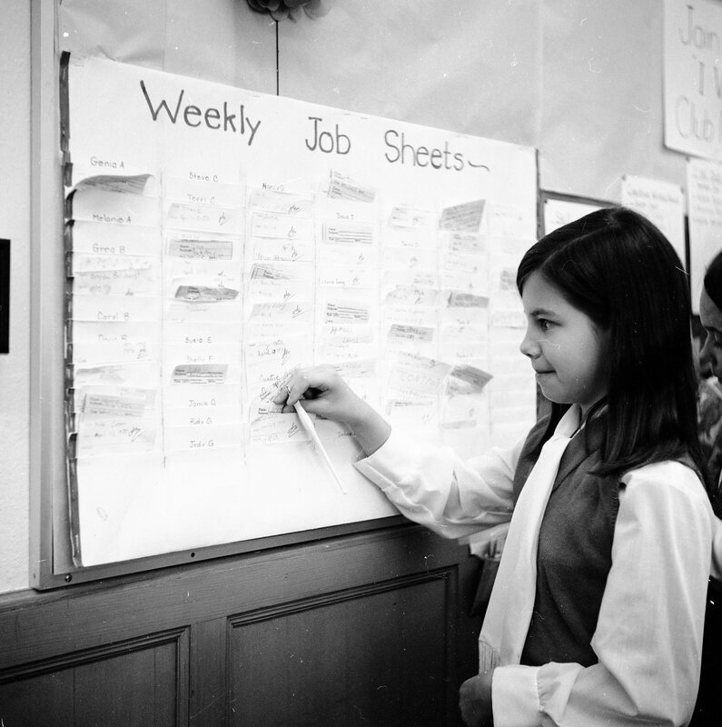 1970 Ackerman Elementary School, Children at School 03