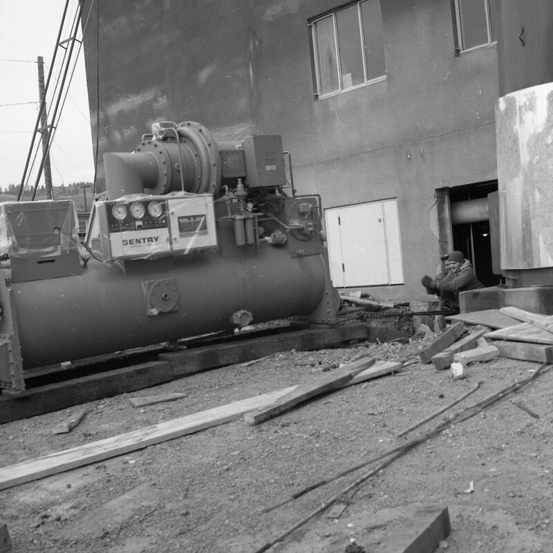 1971 Walter M. Pierce Library Remodel, Boiler 07