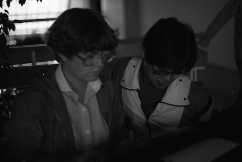 1981 Students, Typing 07