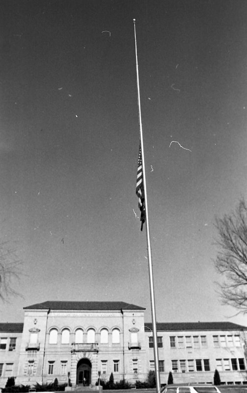 1974 U.S. Flag, Half Mast 01