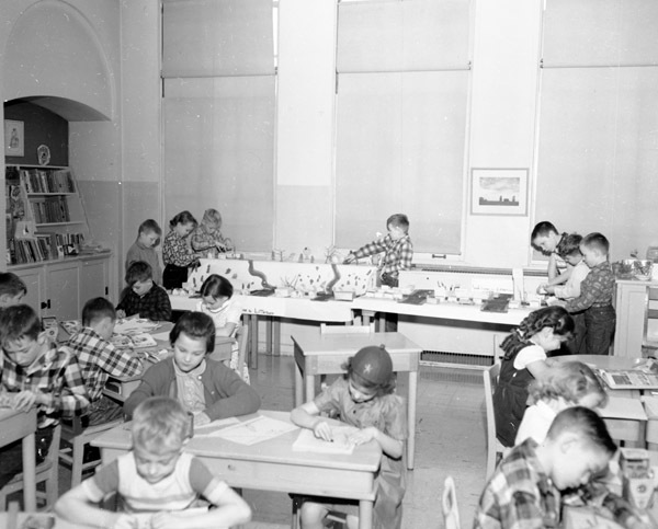 50's Ackerman Elementary Classroom 1