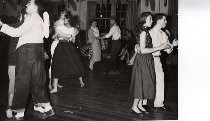 1954-55 Dance, Mardi Gras