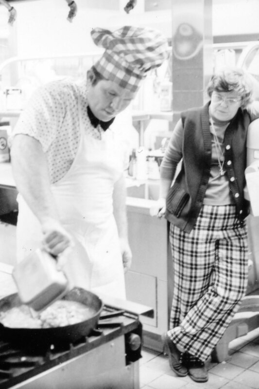 1976 Classroom Kitchen, Cooking 16