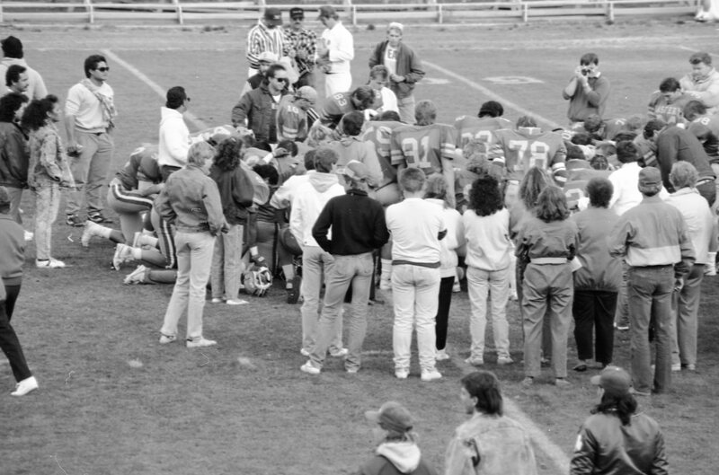 1987 Football Game, After 03