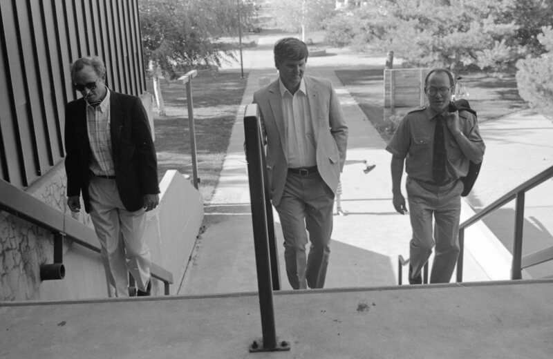 1988 Loso Hall Groundbreaking Ceremony, Architects 04