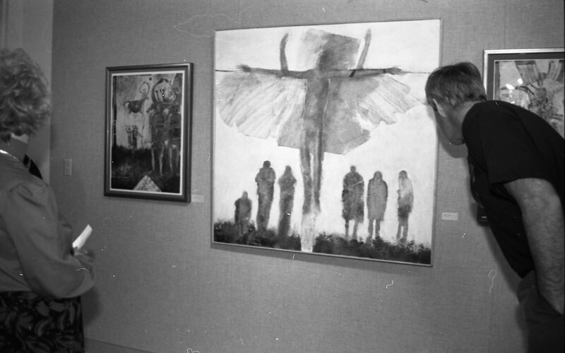 1990 George Nightingale Gallery Re-Dedication, Art Show 08