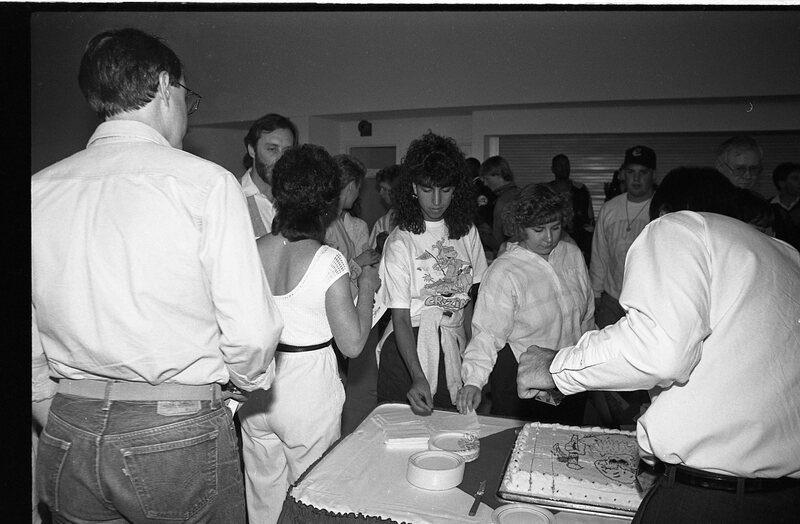1991 Athletics, Mascot Unveiling 04