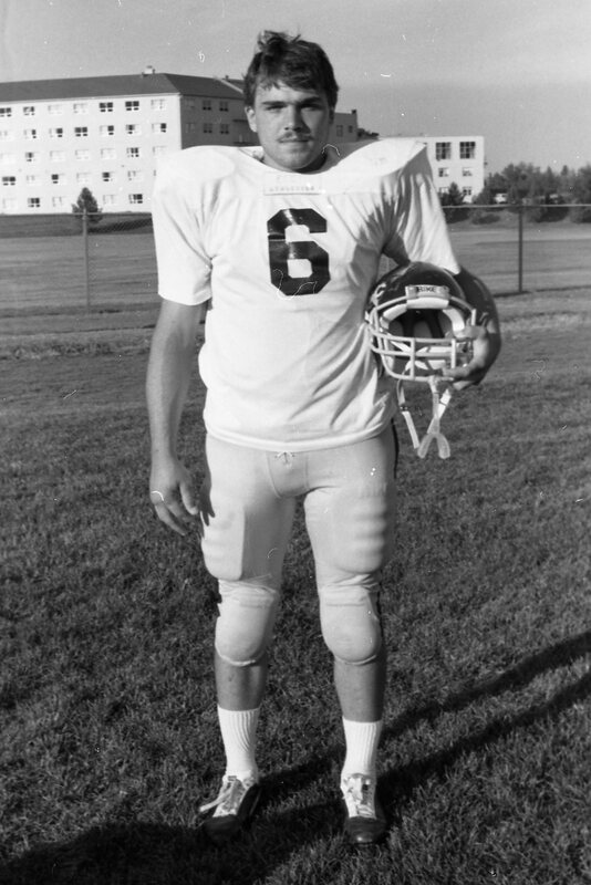 1984 Football Player, October Portraits 83
