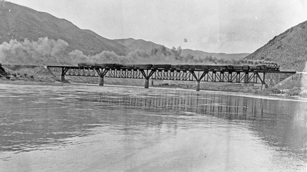 Train Crossing Bridge 3