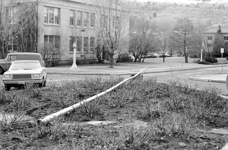 1983 Flag Pole Removal 03