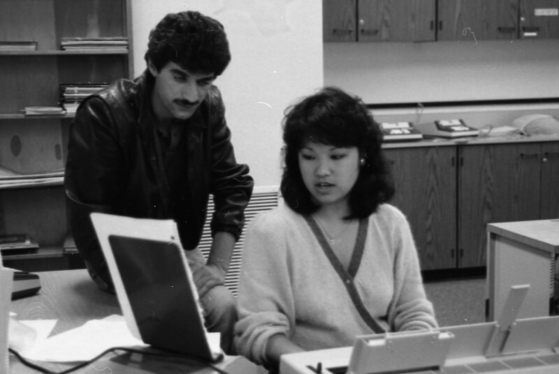 1985 Student, Typing 02
