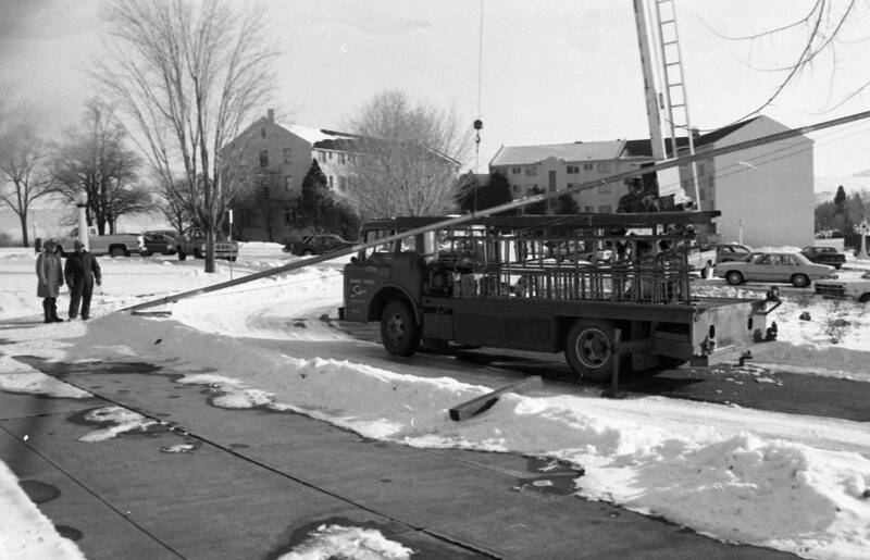 1985 Flag Pole Installed 16