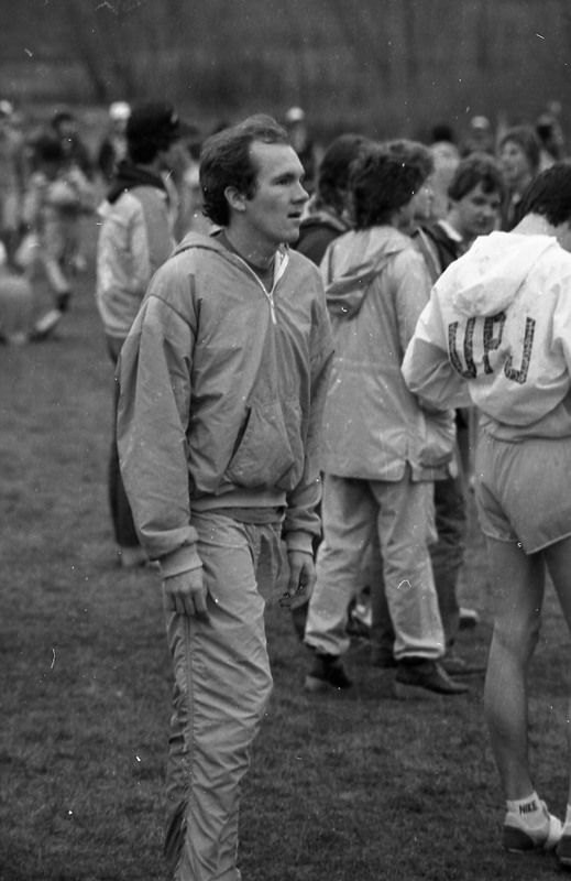 1982 Cross Country Meet at BMCC, Preparation 01