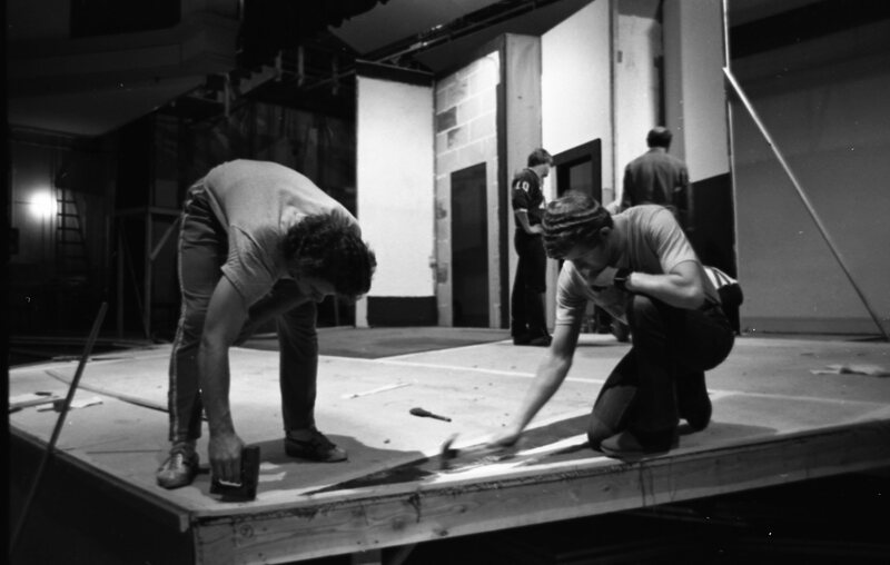 1976 Theater, Set Construction 06
