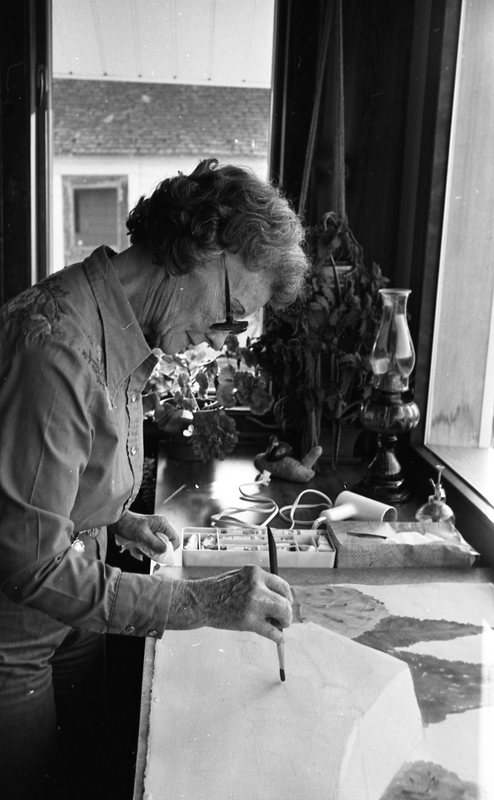 1982 Continuing Education, Alice Warnock, Painting Picture 07