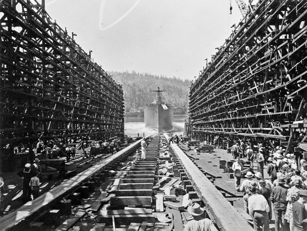 Dunham Wright, Ship Launching 2