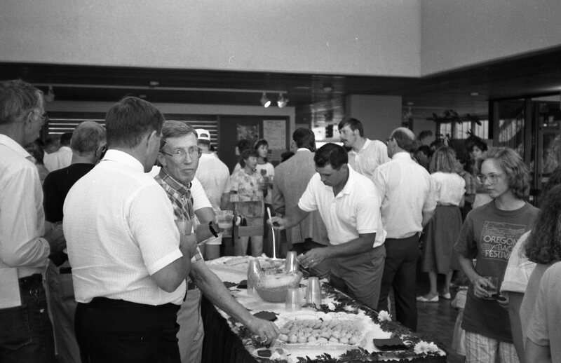 1988 Loso Hall, Groundbreaking Ceremony, Reception 27