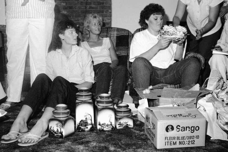 1986 Employee Party, Jennie McPharen's Wedding Shower 05