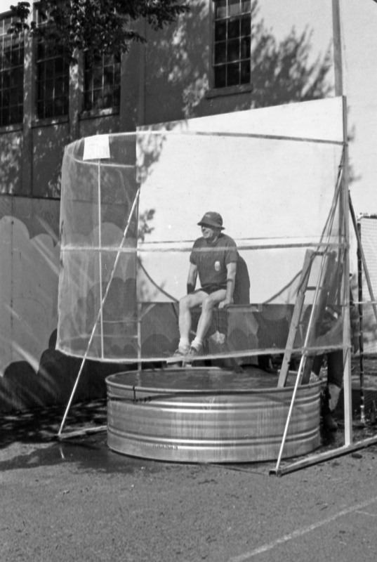 1976 Octoberfest, Dunk Tank with Rodney Briggs 06