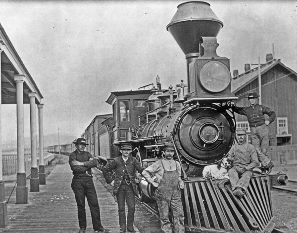 Train Engine, #124