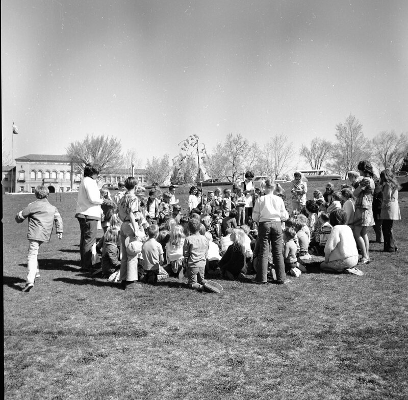 1972 Ackerman Elementary School, Tree Planting 03
