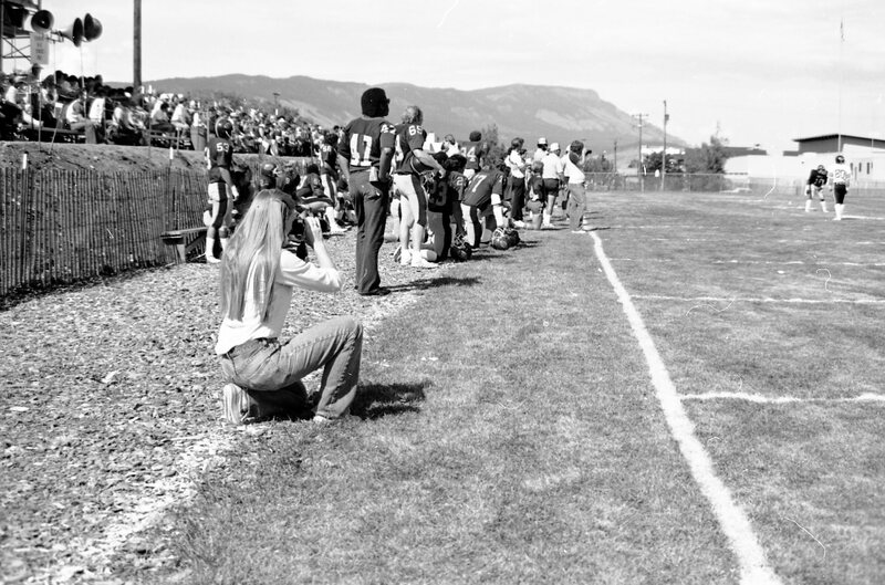 1982 Football Game, September 22nd, Sideline 06