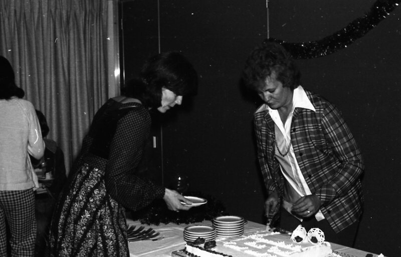 1977 Employees, Reception for Cleo Sorenson 02