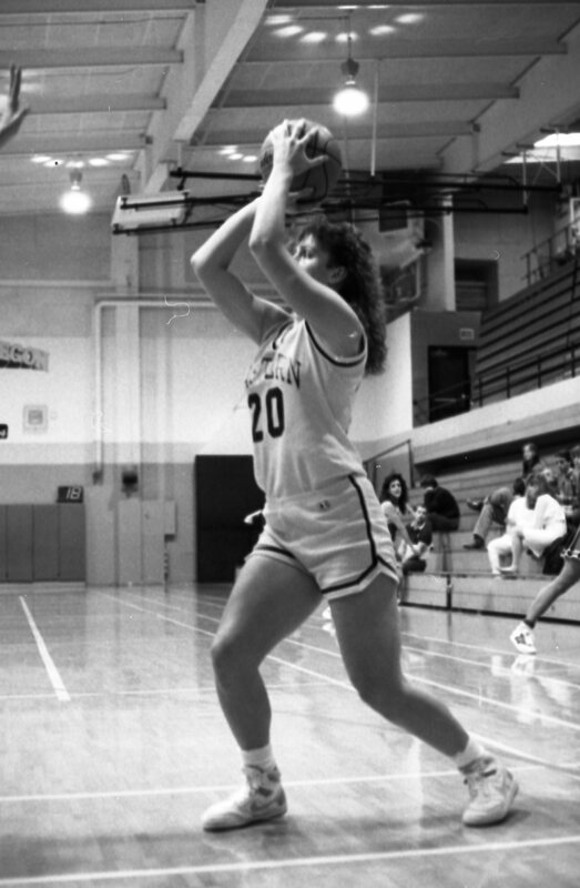 1988 Women's Basketball Action, Concordia at EOSC 19