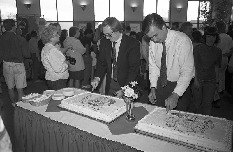 1991 Athletics, Mascot Unveiling 25