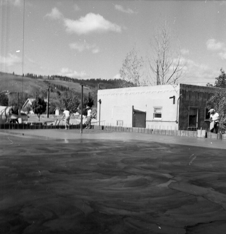 1971 Walter M. Pierce Library Remodel, Cement 21