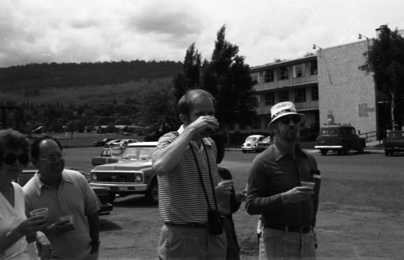 1981 Micronesian Trip, Departure Party 04